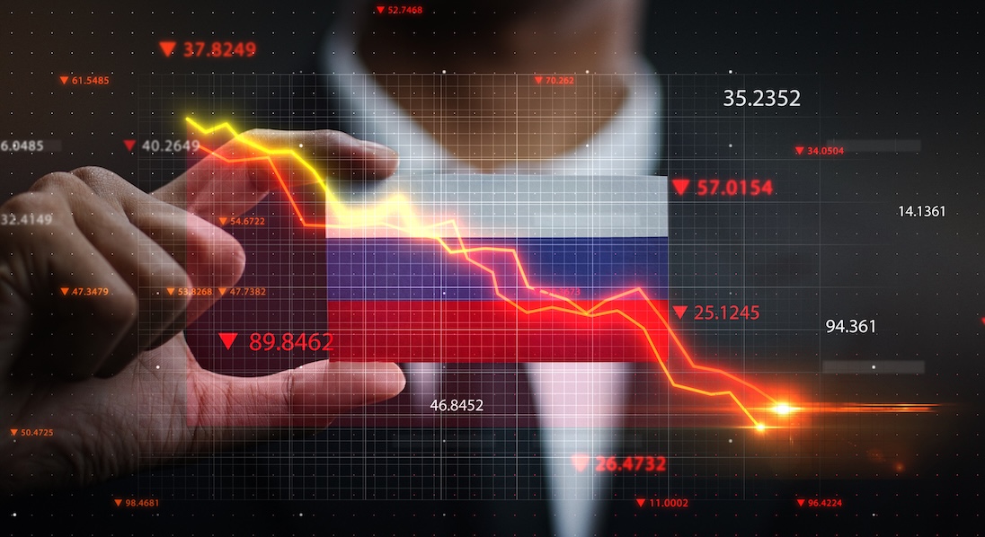 Grafiek Russische economie