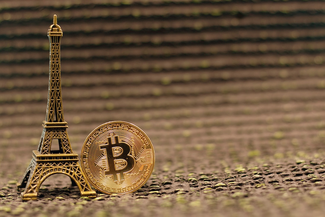 Eiffeltoren en Bitcoin