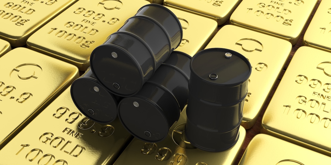 Goud en olievaten