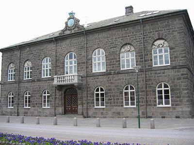 De Althingi, het IJslandse parlement